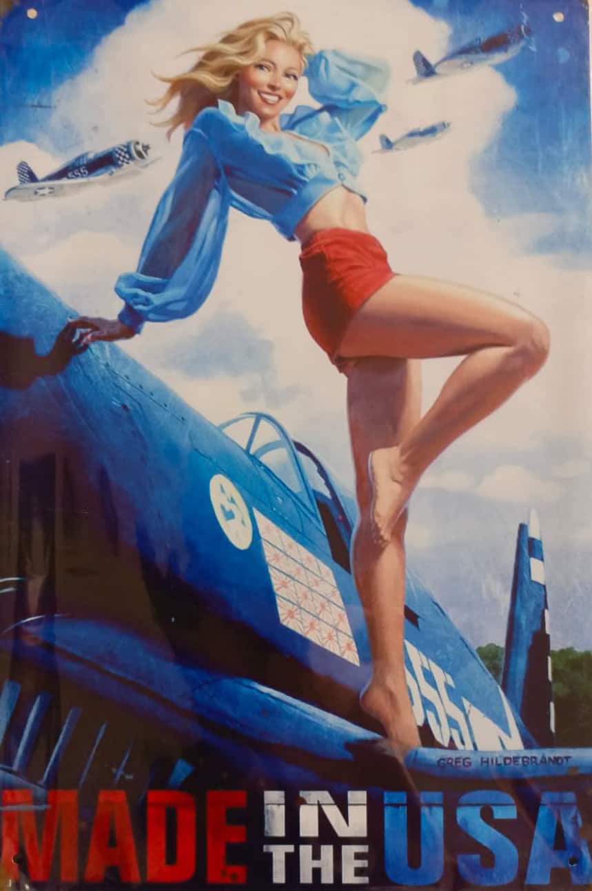 Chicas y aviones WWII-4
