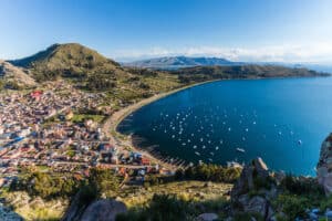 Calvario en Copacabana, Bolivia